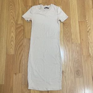 Zara Ripple T-Shirt Dress